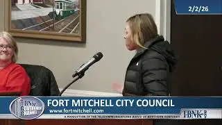 Fort Mitchell City Council - February 2 2026