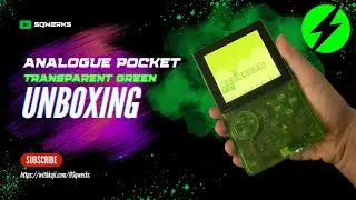 Analogue Pocket Transparent Green - Unboxing and Gameplay