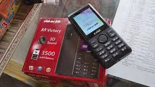 Club Mobile A9 Victory 2.4 inch Display 3500 mAh Price Rs 3300 Unboxing And Review