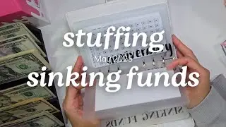 2025 $135 Sinking Fund Binder Stuffing | High & Low Prios | Low Income/Variable Income | Cash Stuff