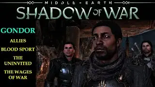 Shadow of War [NO DAMAGE] #11 Gondor Quests + Infiltrating Spies