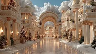 Step Into the Celestial Kingdoms in Christmas Eve | 4K Exploration of Fantasy Architecture