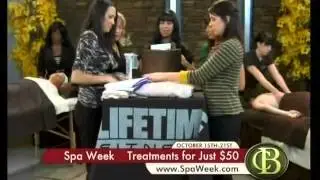 Spa Week featured on the CW 2 Morning Show - Love SkinCare, Elixir Mind Body and LifeSpa