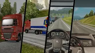 Night Journey Euro Truck Simulator 2