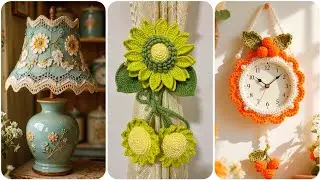 most beautiful attractive crochet handmade items home decor items ideas 2025 Part 02