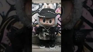 Labubu Punk Outfits ⚡ Leather, Studs & Chains Unleashed
