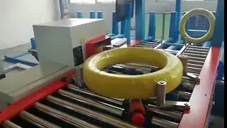 RedPandaCompress Steel Wire Packaging Line | Automatic Wrapping, Strapping & Stacking System