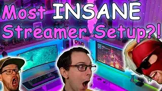 The CRAZIEST streamer setup you have EVER seen!