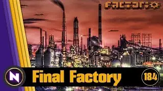 Factorio 0.16 - Final Factory #184 3000 SCIENCE PER MINUTE