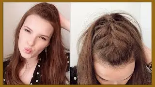 Balıksırtı Mohikan Saç Örgüsü | ÇOK KOLAY 😍 (French Mohawk Braid)