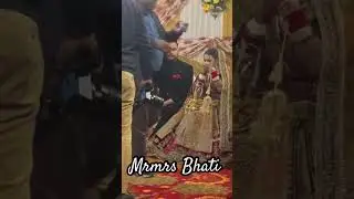 Mrmrsbhati wedding 💒 #minivlog #shortsviral #travel #hayanvi #nancylove #funny