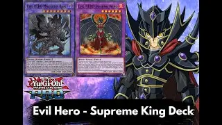 YgoPro - Supreme King Deck - Evil Hero