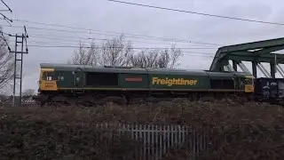 Freightliner 66534 - 6M55 Chesterton Junction Fhh to Wembley Receptions 1-7 on 23.01.2026