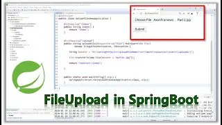 How to add a FileUpload in Spring Boot