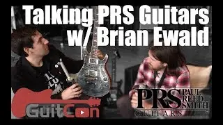 Working for Paul Reed Smith Guitar w/ Brian Ewald at GuitCon 2017