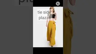 Types Of Plazzo With Names| Plazzo Pants Cutting And Stitching|#shorts #shortsviral
