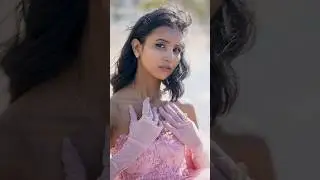 Exclusive BTS of Nancy Tyagi's shoot with her Cannes pink gown.