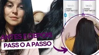 TESTEI A SEMI DEFINITIVA DA FOREVER LISS || PROGRESSIVA EM CASA
