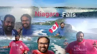 Niagara Falls🇨🇦🇺🇸!! #canada #canadatrip #waterfall #vlogs #nature #travelvlogs