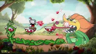 Cuphead Walkthrough - How to Beat Floral Fury (Cagney Carnation)