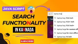 JavaScript MASTER Explains Search Functionality Secrets