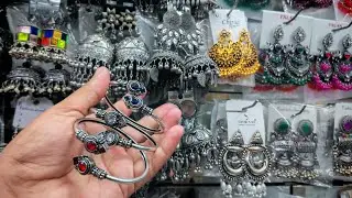 অক্সিডাইজ গয়নার বিশাল ধামাকা! Oxidized Earrings Wholesale Market in Bangladesh