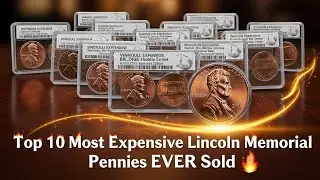 Top 10 Most Expensive Lincoln Memorial Pennies EVER Sold!