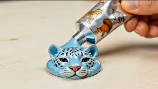 ✨Magic Paint Tubes Squeeze Out Living Animals 🐾 | Oddly Satisfying  AI ASMR 