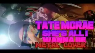 Tate McRae - She's All I Wanna Be | Metal Cover by Kio Atera