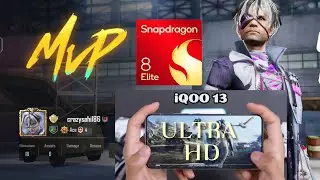 ULTRA HD PERFORMANCE OF IQOO13 IS AWESOME||120FPS PERFORMANCE||GUNGAME||VECTOR||PUBGGAMEPLAY||BGMI||