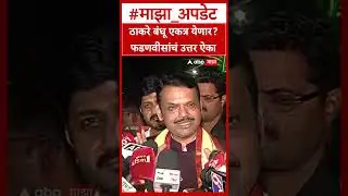 Devendra Fadnavis : ठाकरे बंधू एकत्र येणार? फडणवीसांचं उत्तर ऐका