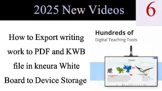 Export File to PDF and Device Storage Kneura Whiteboard Software | Tutor Plus Lite 2024 Tutorials