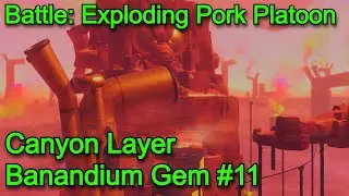Donkey Kong Bananza - Canyon Layer Banandium Gem #11 - Battle: Exploding Pork Platoon