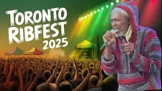 Lazo Live at Ribfest Toronto 2025 – Reggae Vibes & Summer Festival Fun 🌴🎶🍖