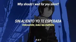 Noragami - Opening 1 | Goya no Machiawase | Sub ESP/ENG + Lyrics