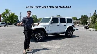 This is a DREAM Jeep | 2025 Jeep Wrangler Sahara 😍