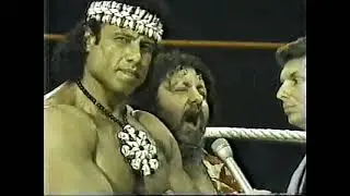 Jimmy Snuka & Lou Albano Nassau Coliseum promo - aired 8/21/1982