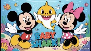 Mickey & Minnie Meet Baby Shark | Fun Ocean Song & Dance for Kids