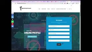 Demonstration of Free Digital Footprint Check
