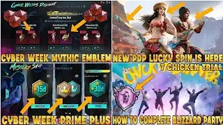 72000 UC Giveaway | CyberWeek Event Release Date | New Blizzard Special Trial Mission BGMI