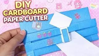 DIY Cardboard Paper Cutter ✂️ | Easy & Cute Craft Idea | Paper Cutting Hack