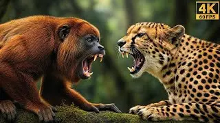 Amazing Jungle Animals in 4K | Tiger, Lion, Cheetah, Panda & Rare Wildlife