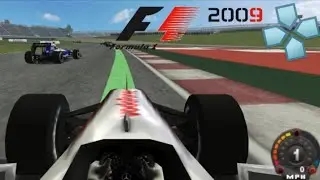 Fórmula 1 2009 | PPSSPP Gameplay - Gran Prix da Espanha (TREINO LIVRE) 