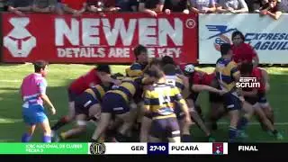 GER venci&oacute; 27 10 a Pucar&aacute; y se meti&oacute; en cuartos de final