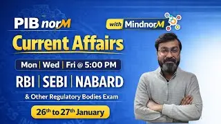 PIB Current Affairs | PIB Manish Sir | PIB for RBI, NABARD, SEBI Grade A | RBI Grade B Preparation