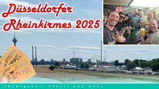 Rheinkirmes 2025 - Rides, prizes and party atmosphere at the Coasterfriends Stammtisch West - VLOG
