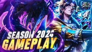 Rank 1 Kayn Plays NEW SEASON 2024 - INSANE New Items 20+ KILLS PENTAKILL (Full Gameplay)