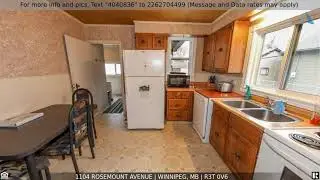 Priced at $225,000 - 1104 Rosemount Avenue, Winnipeg, MB R3T 0V6