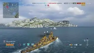 [wowsl PS4]アズレンコラボ第７波のタリン艦長を使ってみる[T7バグラチオン]