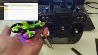 Makerfire FPV &mdash; привязка, активация, настройка Betaflight и демонстрационный полёт &mdash; DSM и Devo 10 Deviation